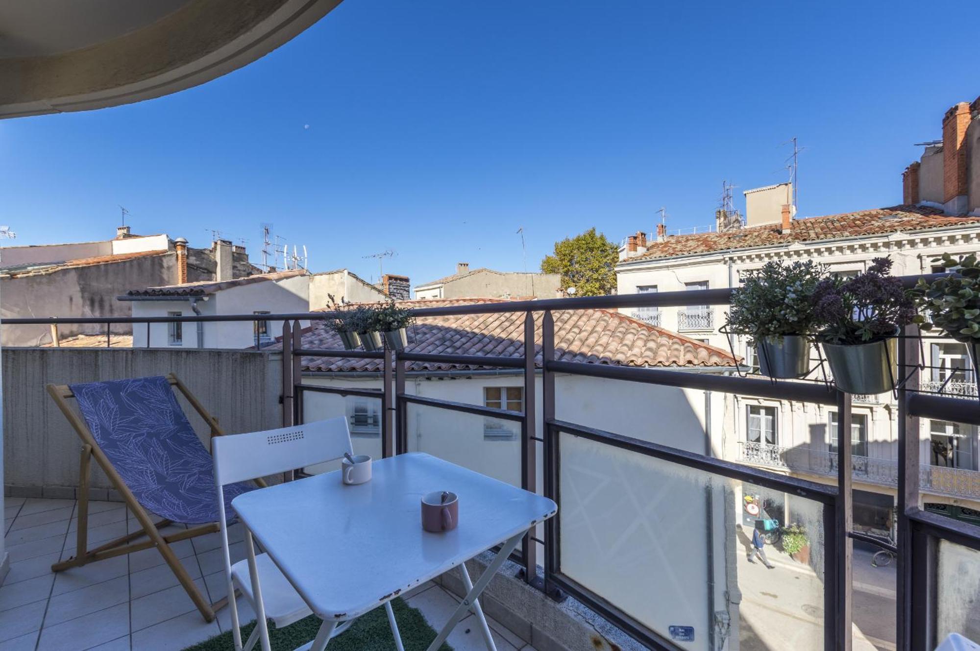 Terrasse En Ville - Premiere Conciergerie Montpellier Eksteriør bilde