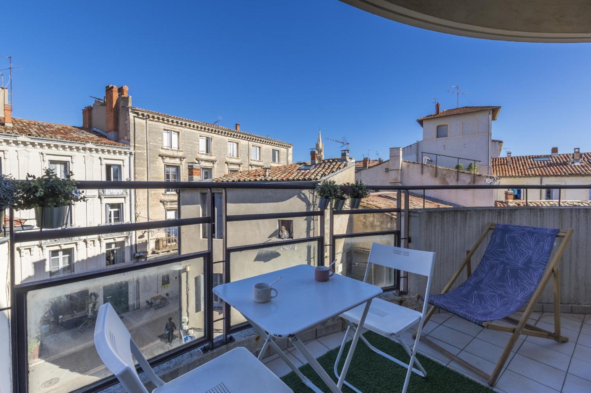 Terrasse En Ville - Premiere Conciergerie Montpellier Eksteriør bilde