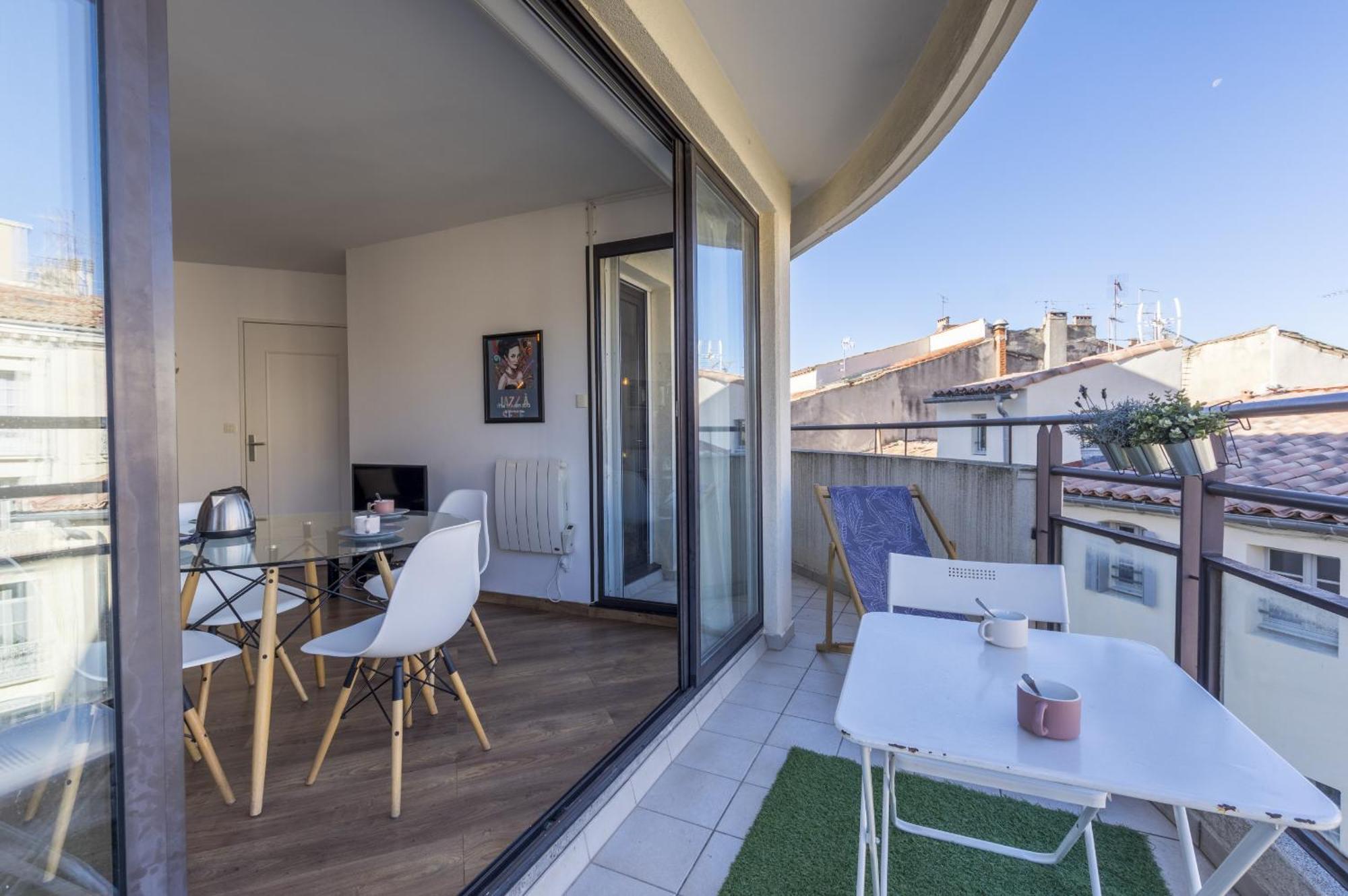 Terrasse En Ville - Premiere Conciergerie Montpellier Eksteriør bilde